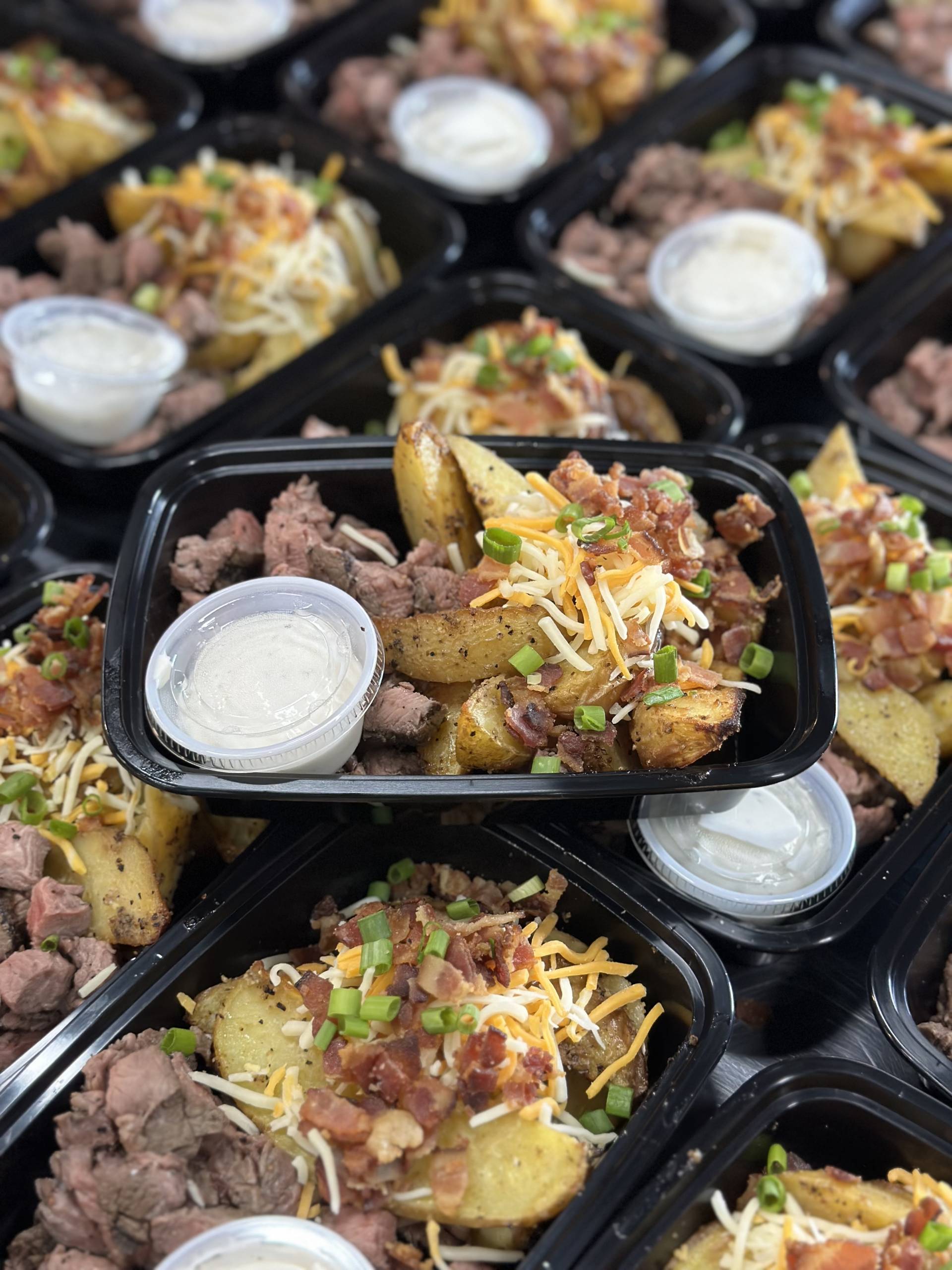 Moderate Carb - Steak & Loaded Wedges w/ LF Buttermilk Ranch