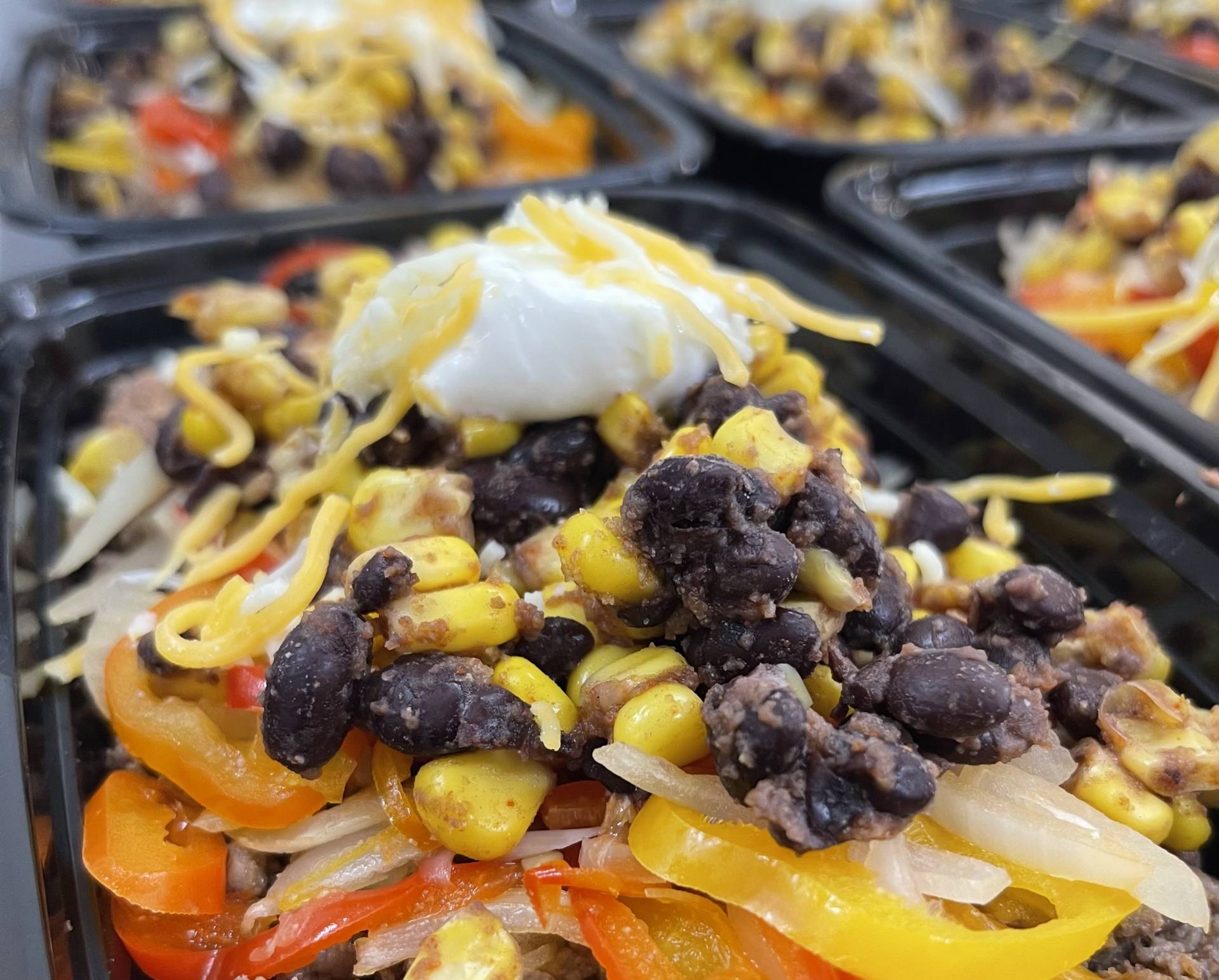 Tex-Mex Shredded Chicken & Steak Power Bowl