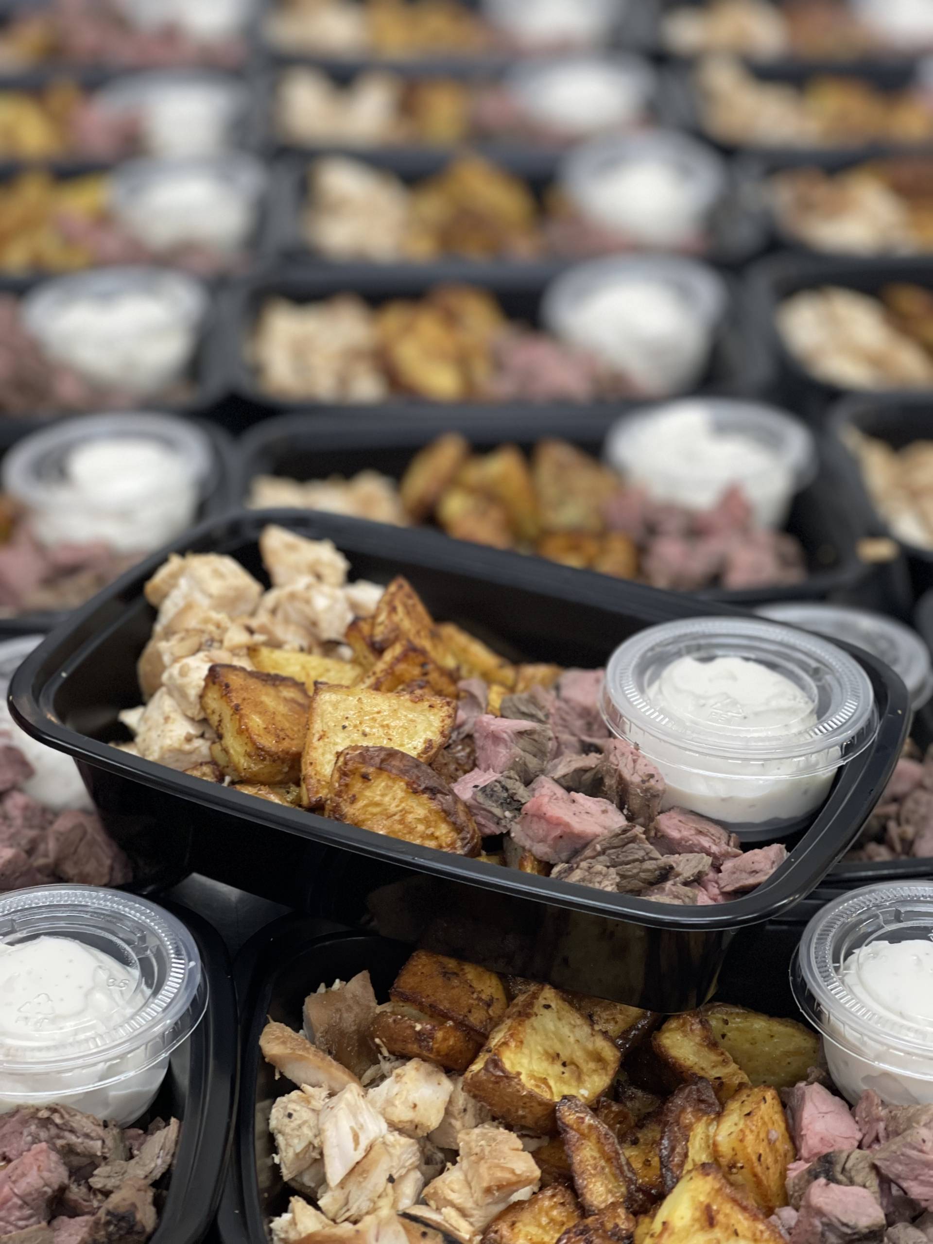 Chicken N' Steak Roasted Potato Ranch Bowl